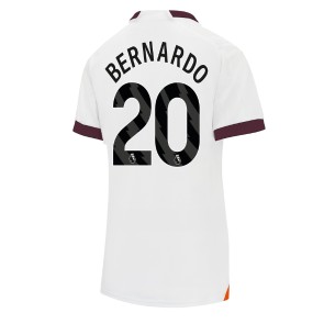 Lacne Ženy Futbalové dres Manchester City Bernardo Silva #20 2023-24 Krátky Rukáv - Preč